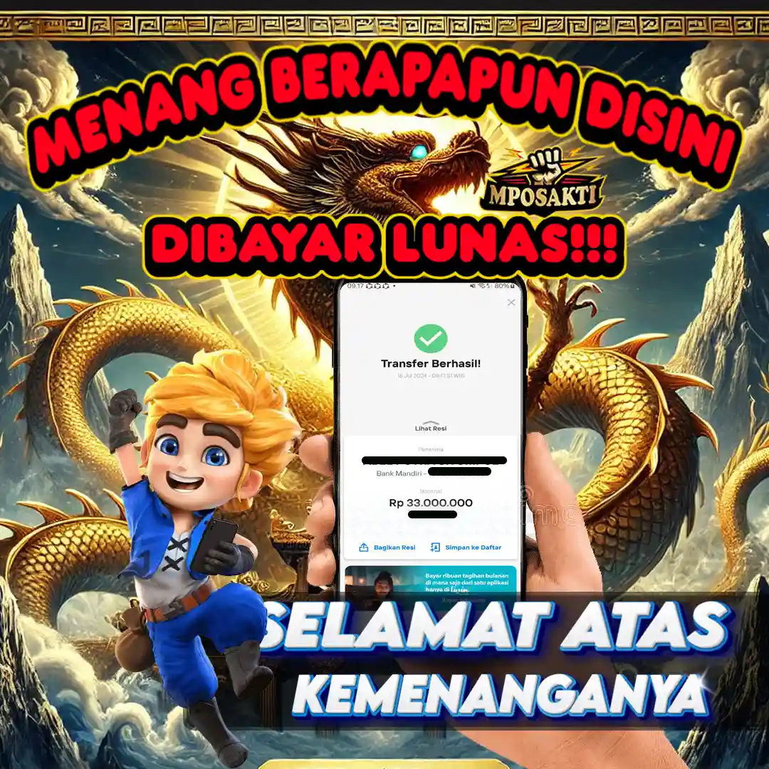 Mposakti: Link Login Situs Judi Slot Hoki Paling Sering Memberikan Kemenangan Besar